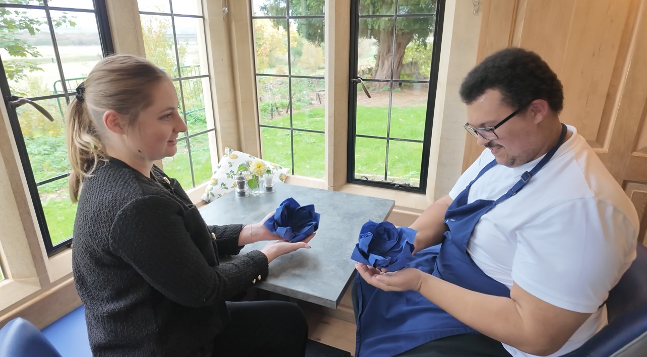 Gen Kitchen met one of Creating Tomorrow College former learners